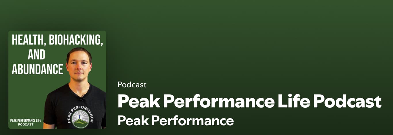 Huge Breakthrough in Heart Health — Peak Performance Podcast